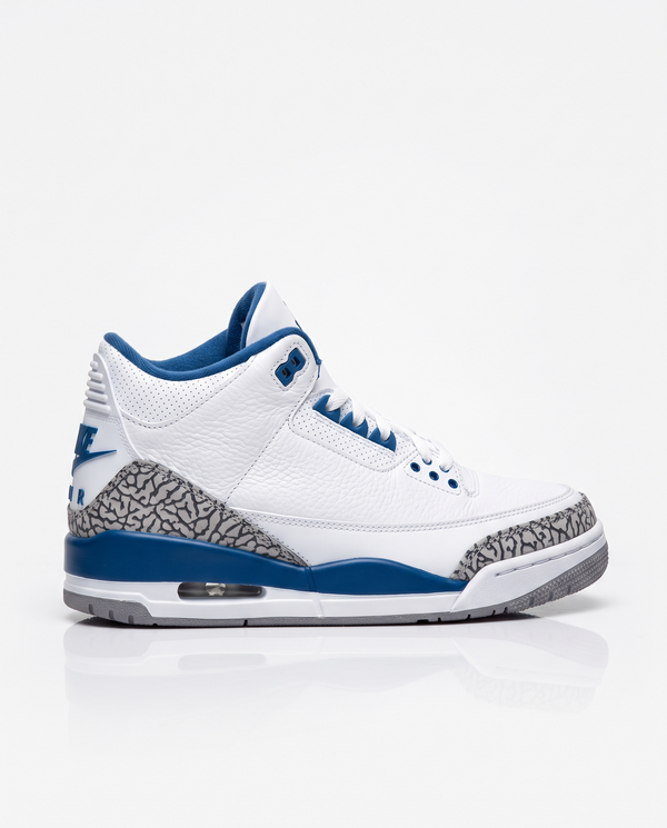 Air Jordan 3 True Blue side